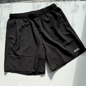 AYBL Men's Athletic Black Shorts